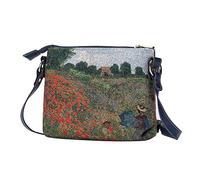 Signare Borse da donna in stile arazzo ispirato a Claude Monet, Multicolore, Small