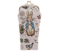Signare Custodia per occhiali da donna con motivo Peter Rabbit, Jemima Poddle Duck e Mr Tod, Peter Rabbit, Etichettalia unica