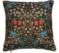 Signare Federa per cuscino a pannelli, 45 x 45 cm, decorativa, per divano con design William Morris Blackthorn (prugnolo, CCOV-PN-Blackthorn)