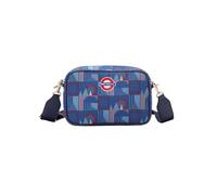 Signare London Borsa a tracolla da donna - Londra Underground Piccadilly Moquette 'Mind the Gap' Design | Tracolla regolabile | Borsa da viaggio compatta | Prodotto con licenza ufficiale TfL