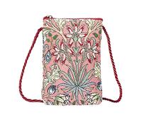 Signare Mini borsa a tracolla per telefono da donna, giacinto (17 x 12 x 2 cm)