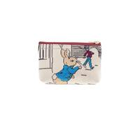 Signare Mini portamonete con disegno di arazzo vittoriano Peter Rabbit con chiusura a zip regalo
