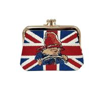 Signare Paddington Bear Union Jack - Portamonete con lucchetto a forma di bacio, accessorio per le vacanze, Multi, 11cm x 9cm x 5cm, Paddington Bear Abbigliamento Accessori Borse e Portafogli
