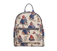 Signare Paddington Bear - Zaino casual da donna, per scuola, borsa da viaggio, Beige, M