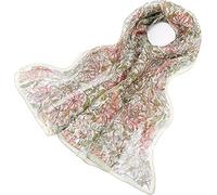 Signare Sciarpa da donna 100% seta leggera e morbida con design William Morris (Honeysuckle)