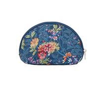 Signare Trousse per cosmetici da donna, con motivo William Morris, William Kilburn, colore: blu