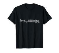 Signature Athens Grecia Skyline - Partenone Souvenir Maglietta