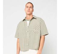 Signature Check Boxy Shirt multicolore L