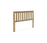 Signature Design by Ashley Bermacy Farmhouse - Testiera per letto matrimoniale, con doghe verticali, colore: marrone chiaro