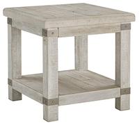 Signature Design by Ashley Delmar Rectangular End Table, Black