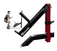 Signature Fitness Cintura Squat Leva Braccio Piastra Caricata Palestra Attrezzature Fitness Riccioli Righe Deadlift Guidati Nero