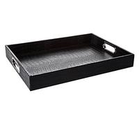 SIGNATURE HOME COLLECTION Vassoio, Ottone, Nero
