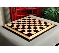 Signature III Lusso Scacchi Tavola 2.5 " Africano Palissandro/BIRD'S Eye Acero