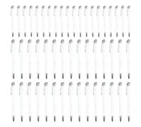 Signature Pen - 50 penne da scrittura in metallo, cancelleria alla moda con clip argentata, matite multifunzione per infermieristica, affari, professionisti, scuola, viaggi, insegnanti a casa