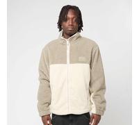 Signature Rubber Patch Teddy Zip Jacket beige XL