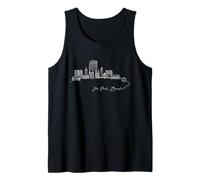 Signature São Paulo City Skyline - Brasile Souvenir Canotta