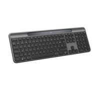 Signature Slim Solar Plus - Tastiera wireless, nera - Nouvo