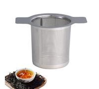 SIGNER TEA - Con doppie manici e douf e orecchie da tè sciolto | 304 SITERR TEA in acciaio inossidabile | Filtro del filtro del tè resistente ad alta temperatura per tutto, dalle zuppe alle scorte
