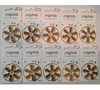 Signia, batterie per apparecchi acustici, 60, per Siemens, gr. 312, PR41 (10 x 6 pezzi)