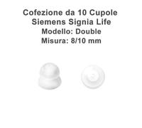 Signia - Cupoline Life Double 8/10 mm - 10 pz