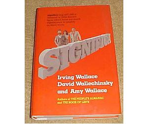 Significa By Irving Wallace, David Wallecinsky, Amy Wallace Hardback 1983