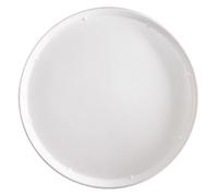 Signor Bio - BPC007BIO50B - Piatto piano monouso - per pizza - rotondo - diametro 32,5 cm - canna da zucchero - bianco - Signor Bio - conf. 50 pezzi - 96716 - Conf. da 1 Pz. - BPC007BIO50B