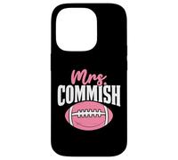 Signora Commissario FFL Ragazze Fantasy Football Champ Custodia per iPhone 14 Pro