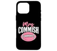 Signora Commissario FFL Ragazze Fantasy Football Champ Custodia per iPhone 16 Pro Max