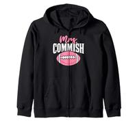 Signora Commissario FFL Ragazze Fantasy Football Champ Felpa con Cappuccio
