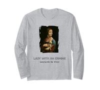 Signora con Un Ermine Maglia a Manica