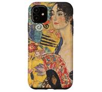 Signora con ventaglio di Gustav Klimt Custodia per iPhone 11