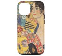 Signora con ventaglio di Gustav Klimt Custodia per iPhone 12/12 Pro