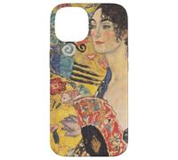 Signora con ventaglio di Gustav Klimt Custodia per iPhone 14
