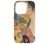 Signora con ventaglio di Gustav Klimt Custodia per iPhone 14 Pro