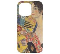 Signora con ventaglio di Gustav Klimt Custodia per iPhone 14 Pro Max
