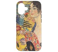 Signora con ventaglio di Gustav Klimt Custodia per iPhone 16