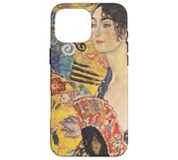 Signora con ventaglio di Gustav Klimt Custodia per iPhone 16 Pro Max