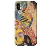 Signora con ventaglio di Gustav Klimt Custodia per iPhone XS Max