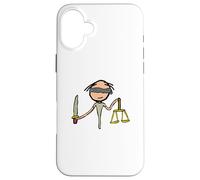 Signora Giustizia Custodia per iPhone 16 Plus