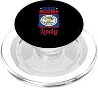 Signora pazza del Belize PopSockets PopGrip per MagSafe