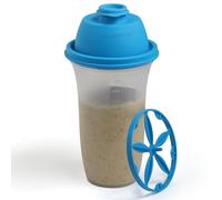 SIGNORA WARE Bottiglia shaker in plastica per frullati, 500 ml, per sostituire frullati, bevande, mescolare condimenti per insalata, salse, margarita, molto altro