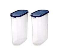 Signoraware Modular ovale No. 4 contenitore set, 2.3 litri, set di 2 Multicolor