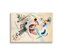 Signorbit Tela Kandinsky On White Stampa su Tela (100x140 cm)