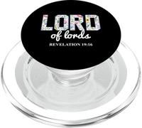 Signore dei Signori Boho Floral Christian Bibbia Verse PopSockets PopGrip per MagSafe