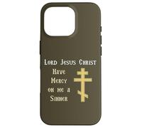Signore Gesù Cristo abbi pietà di me un peccatore ortodosso Custodia per iPhone 16 Pro