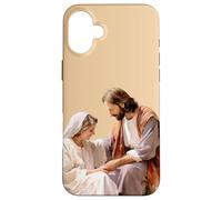 Signore Gesù Figlio di Dio Speranza Amore Chiesa Santa Pace Custodia per iPhone 16 Plus