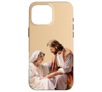 Signore Gesù Figlio di Dio Speranza Amore Chiesa Santa Pace Custodia per iPhone 16 Pro Max