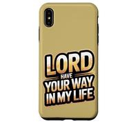 Signore ha la tua strada nella mia vita Custodia per iPhone XS Max