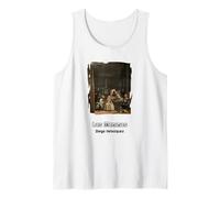 Signore in Attesa di Diego Velazquez con Occhiali da Sole Canotta