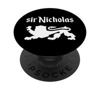 Signore Nicola Cavaliere Medievale PopSockets PopGrip Adesivo